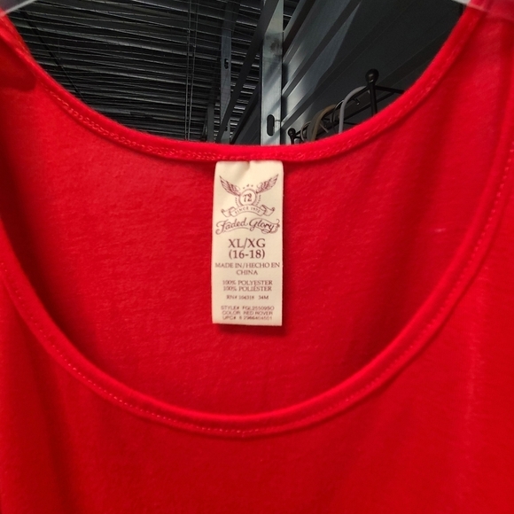 Faded Glory Maxi tank top dress with belt XL 16-18 - Picture 2 of 4
